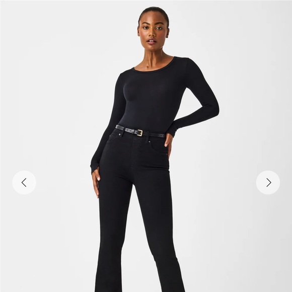 SPANX Denim - SPANX EveryWhere Black Flare Jeans